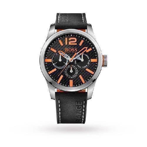 Image of Hugo Boss Orange Paris Sølv Quartz Herre ur, model 1513228